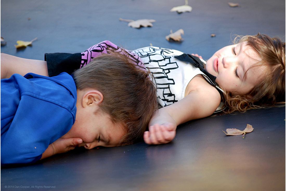 Kids on Trampoline